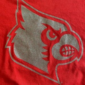 University of Louisville Cardinals Womens T-shirt Champion L